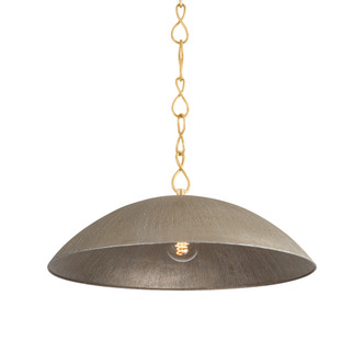 Hudson Valley - BKO1400-VGL/TWL - One Light Pendant - Eve - Vintage Gold Leaf
