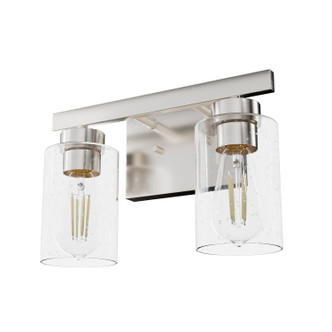 Hunter - 13074 - Two Light Bathroom Vanity - Hartland - Brushed Nickel