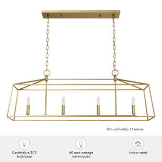 Fair Oaks Four Light Chandelier (13100)