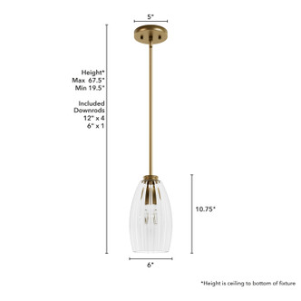 Rossmoor One Light Pendant (13158)