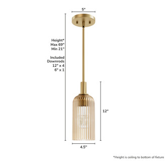 Beverly Glen One Light Pendant (13236)