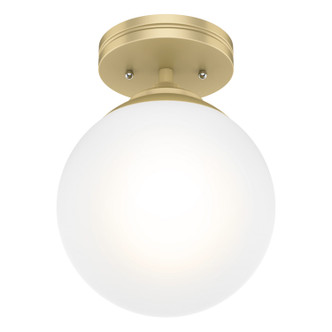 Hunter - 19020 - One Light Flush Mount - Hepburn - Modern Brass