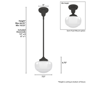 Saddle Creek One Light Pendant (19032)