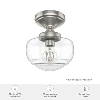 Saddle Creek One Light Flush Mount (19049)