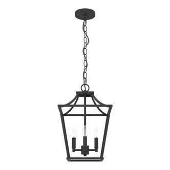 Hunter - 19065 - Four Light Pendant - Laurel Ridge - Natural Black Iron