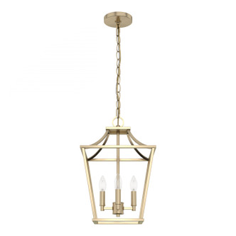 Hunter - 19066 - Four Light Pendant - Laurel Ridge - Alturas Gold