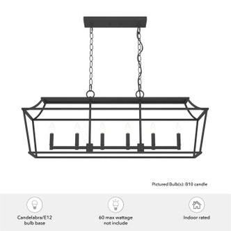 Laurel Ridge Six Light Chandelier (19077)