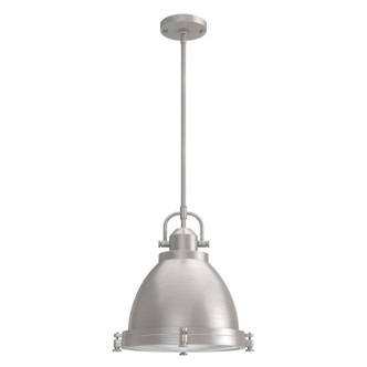 Hunter - 19104 - Two Light Pendant - Bridgemoor - Brushed Nickel