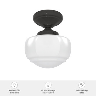 Saddle Creek One Light Flush Mount (19113)