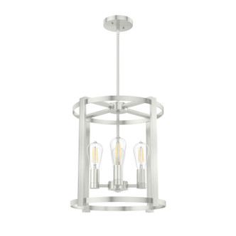 Hunter - 19117 - Four Light Chandelier - Astwood - Brushed Nickel