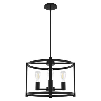 Hunter - 19133 - Four Light Chandelier - Astwood - Matte Black