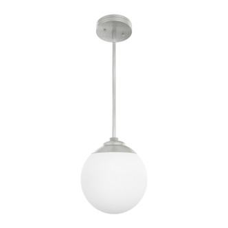 Hunter - 19169 - One Light Pendant - Hepburn - Brushed Nickel