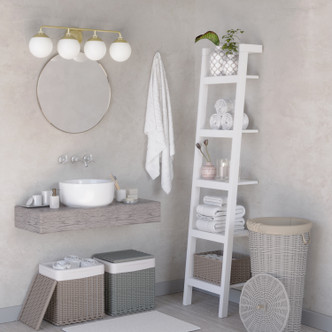 Hepburn Four Light Bathroom Vanity (19179)