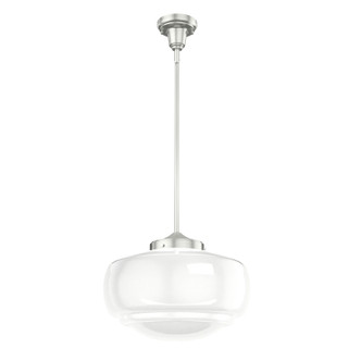 Hunter - 19194 - One Light Pendant - Saddle Creek - Brushed Nickel