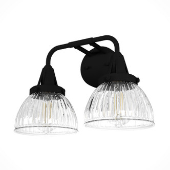 Hunter - 19255 - Two Light Vanity - Cypress Grove - Natural Black Iron