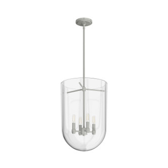 Hunter - 19319 - Four Light Pendant - Sacha - Brushed Nickel