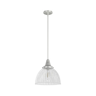 Hunter - 19349 - One Light Pendant - Cypress Grove - Brushed Nickel