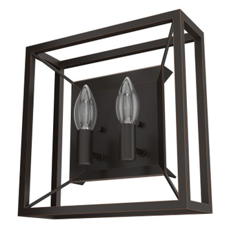 Hunter - 19403 - Two Light Wall Sconce - Doherty - Onyx Bengal