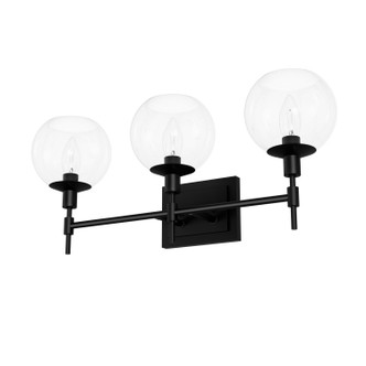 Hunter - 19509 - Three Light Bathroom Vanity - Xidane - Matte Black