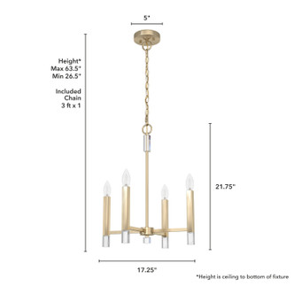 Sunjai Four Light Pendant (19517)