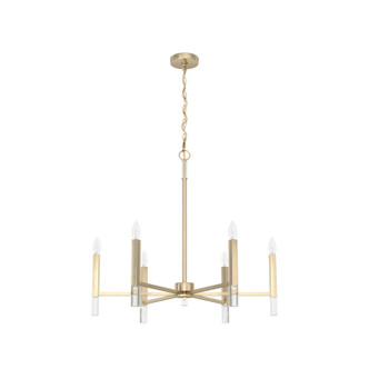 Hunter - 19519 - Six Light Chandelier - Sunjai - Alturas Gold