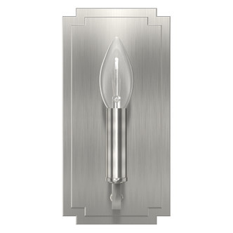 Hunter - 19579 - One Light Wall Sconce - Zoanne - Brushed Nickel