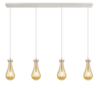 Innovations - 124-451-1P-PN-G451-5ME - Four Light Linear Pendant - Downtown Urban - Polished Nickel
