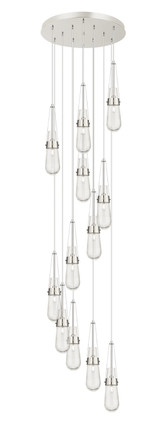 Innovations - 126-452-1P-PN-G452-4SDY - 12 Light Pendant - Downtown Urban - Polished Nickel