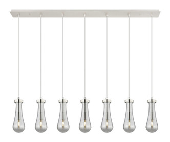 Innovations - 127-451-1P-PN-G451-4SM - Seven Light Linear Pendant - Downtown Urban - Polished Nickel