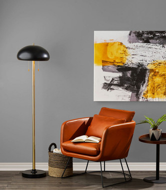 Cap Two Light Floor Lamp (1563-21)