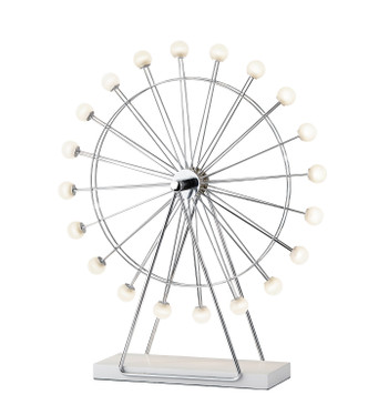 Adesso Home - 2120-22 - LED Ferris Wheel Lamp - Coney - Chrome