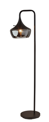 Adesso Home - 2143-01 - Floor Lamp - Eliza - Black
