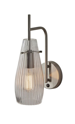 Adesso Home - 2145-22 - Wall Lamp - Layla - Brushed Steel