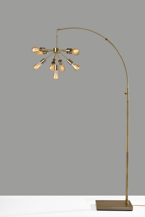 Sputnik Nine Light Floor Lamp (3791-21)