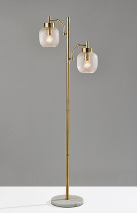Natasha Two Light Floor Lamp (3919-21)