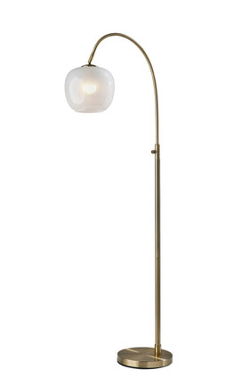Adesso Home - 3949-21 - Floor Lamp - Magnolia - Antique Brass