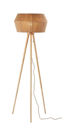 Adesso Home - 3960-12 - Floor Lamp - Montana - Natural Wood