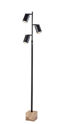 Adesso Home - 3967-01 - LED Tree Lamp - Rutherford - Black
