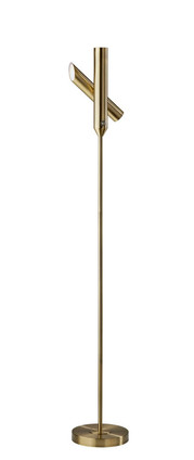 Adesso Home - 4079-21 - LED Torchiere - Vega - Antique Brass