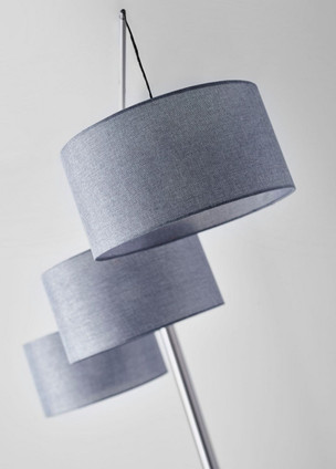 Wellington Three Light Floor Lamp (4255-22)