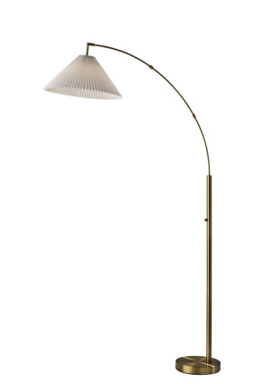 Adesso Home - 4352-21 - Floor Lamp - Delaney - Antique Brass