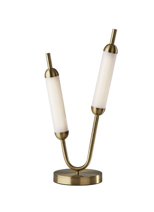 Adesso Home - 4403-21 - LED Table Lamp - Pierce - Antique Brass