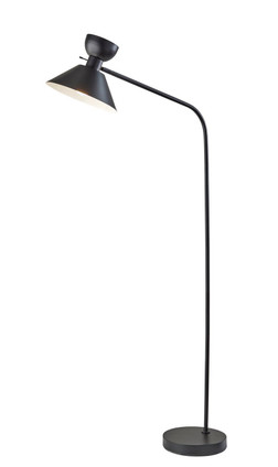 Adesso Home - 5141-01 - Floor Lamp - Duke - Black
