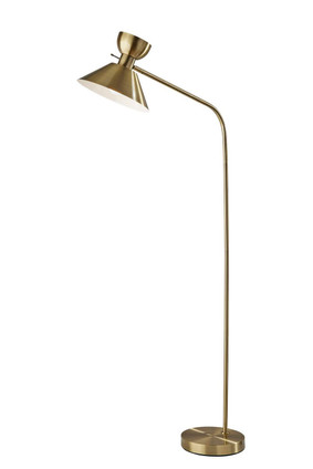 Adesso Home - 5141-21 - Floor Lamp - Duke - Antique Brass
