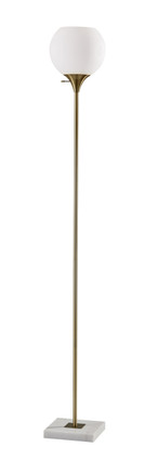 Adesso Home - 5179-21 - Torchiere - Fiona - Antique Brass