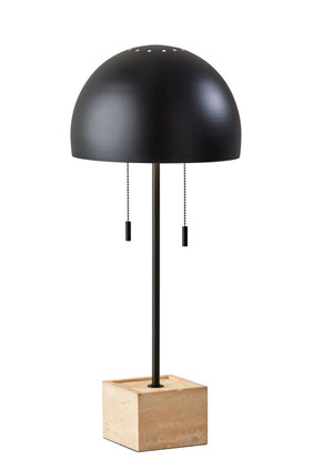 Adesso Home - 5226-01 - Two Light Desk Lamp - Wilder - Black