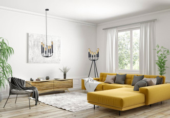 Rory Six Light Pendant (6197-01)
