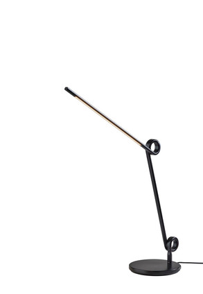Adesso Home - AD9102-01 - LED Desk Lamp - Knot - Black