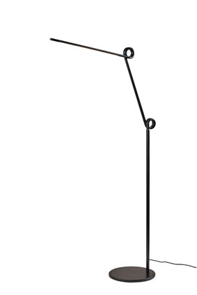 Adesso Home - AD9103-01 - LED Floor Lamp - Knot - Black