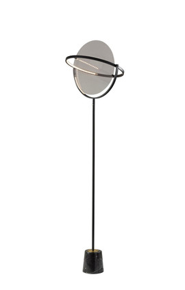 Adesso Home - AD9203-01 - LED Floor Lamp - Orsa - Black